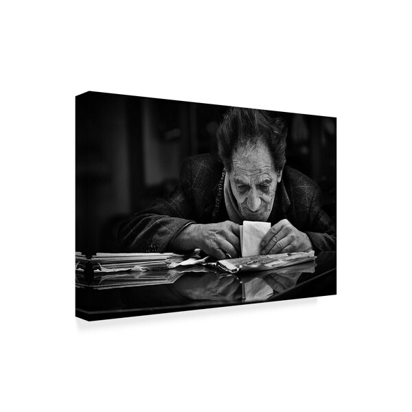 Antonio Grambone 'A Little Secret' Canvas Art,30x47